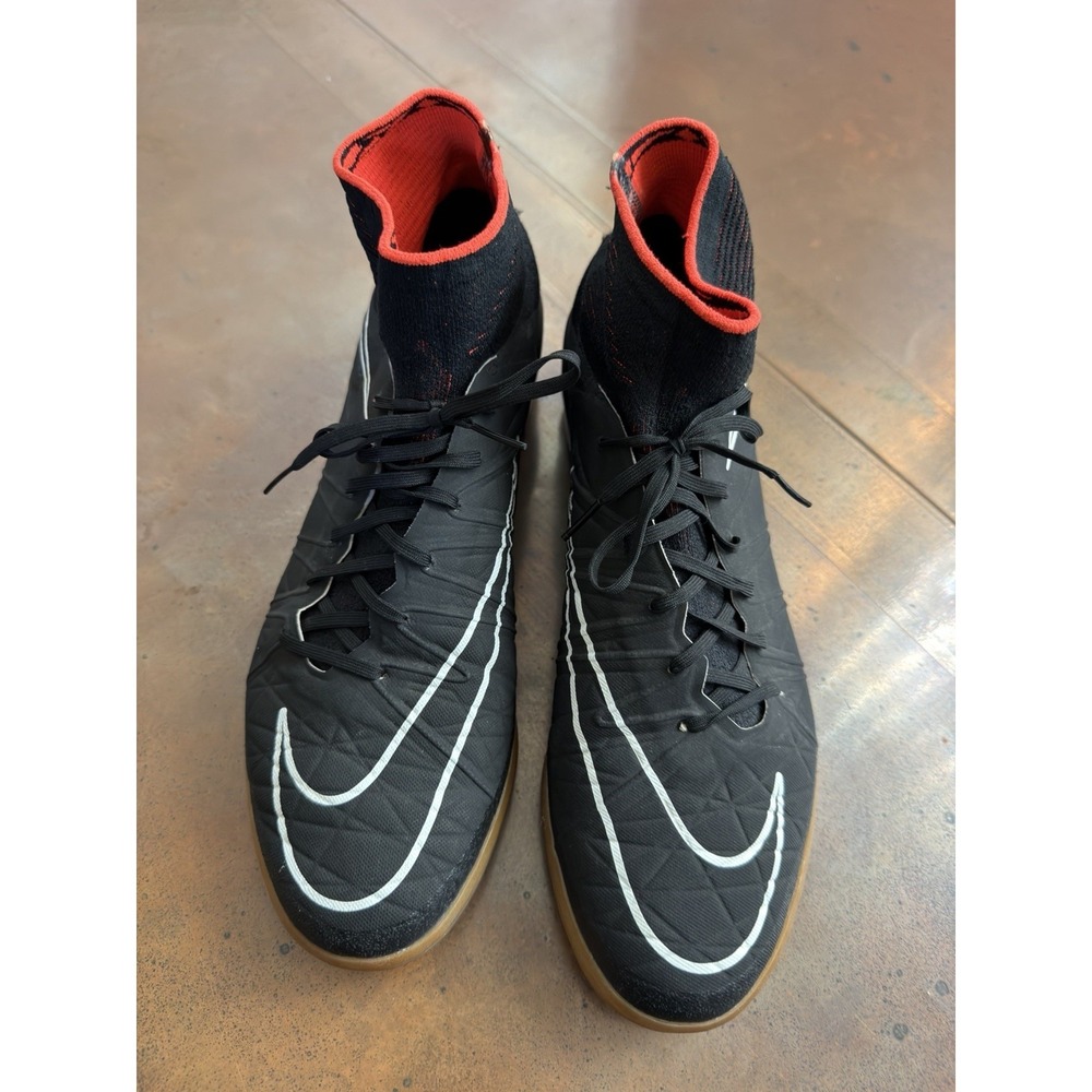 Nike HypervenomX Proximo IC Black Indoor Soccer Shoes Men's Size 11.5 - Picture 3 of 9